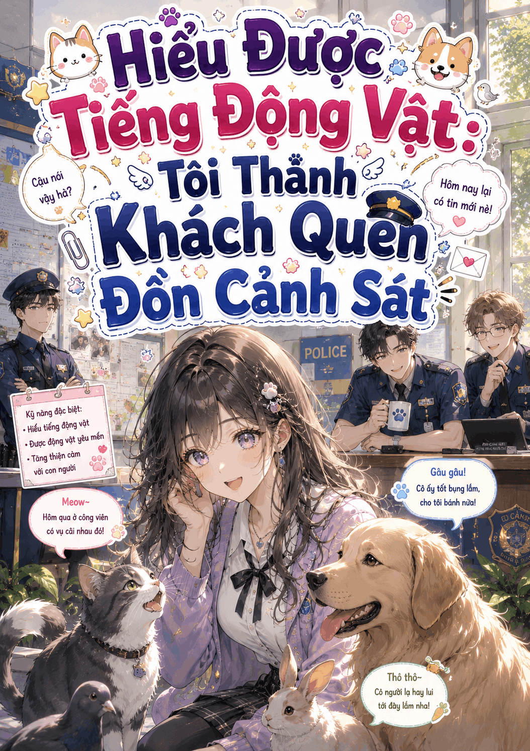 Hiểu Được Tiếng Động Vật: Tôi Thành Khách Quen Đồn Cảnh Sát